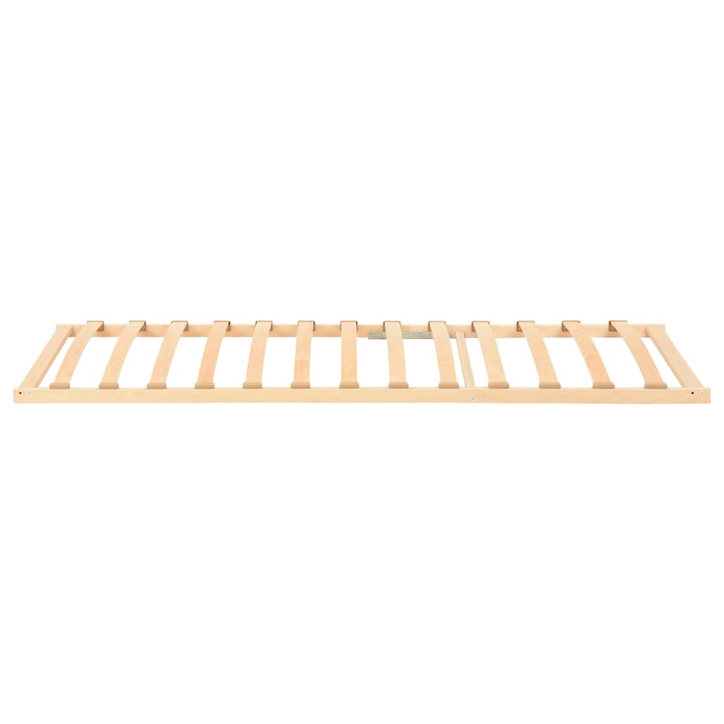 Base a doghe Marrone 80 x 190 cm Legno massello di faggio | homemem39