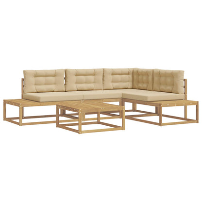 Set di divani da esterno Bianco 79 x 79 x 37 cm Poliestere | homemem39