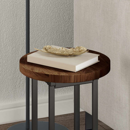 Piano del tavolo Marrone Scuro Ø 30 x 2,5 cm | homemem39