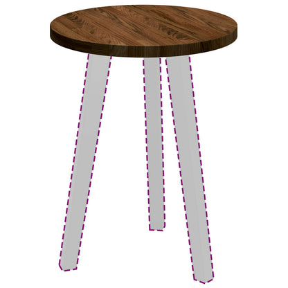 Piano del tavolo Marrone Scuro Ø 40 x 2,5 cm | homemem39