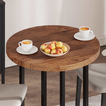 Piano del tavolo Marrone Chiaro Ø 70 x 4 cm | homemem39