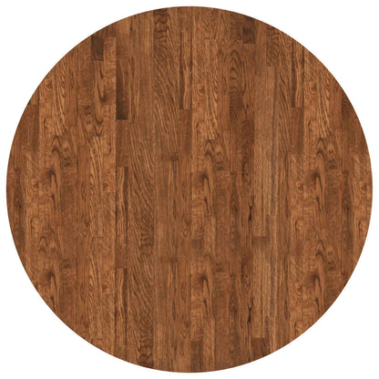Piano del tavolo Marrone Chiaro Ø 90 x 4 cm | homemem39