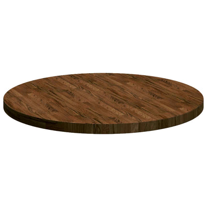 Piano del tavolo Marrone Scuro Ø 90 x 4 cm | homemem39