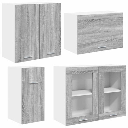 Set mobili da cucina con cassetto Lyon 8 pcs Grigio Sonoma