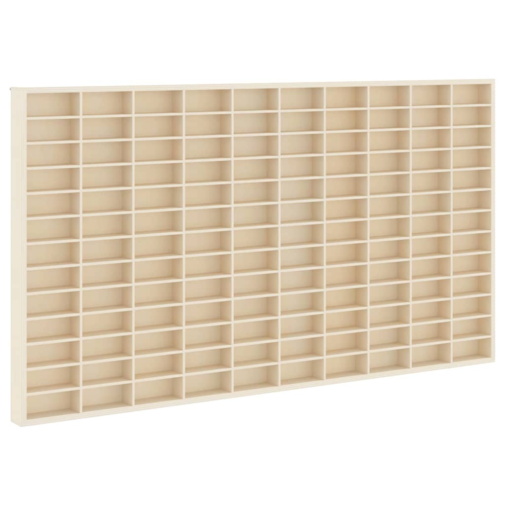 Vetrina a muro Beige 98 x 4,5 x 55 cm Legno multistrato