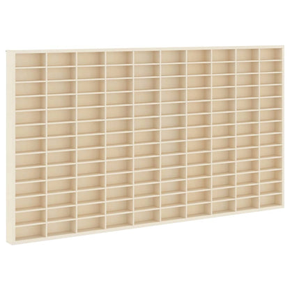 Vetrina a muro Beige 98 x 4,5 x 55 cm Legno multistrato