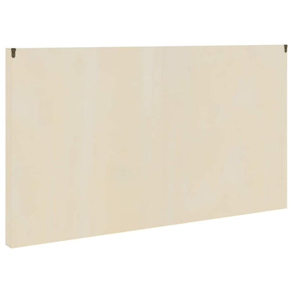 Vetrina a muro Beige 98 x 4,5 x 55 cm Legno multistrato