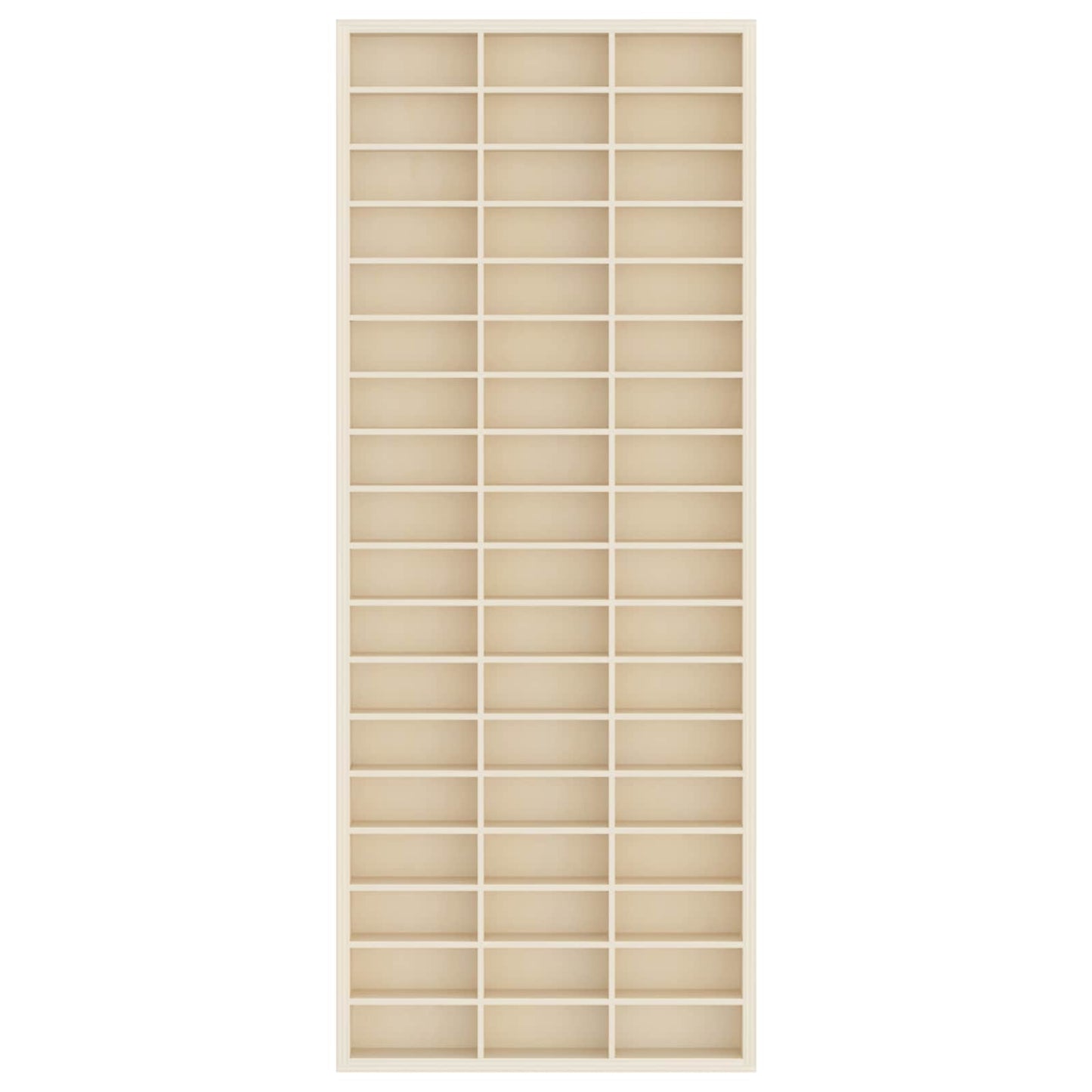 Vetrina a muro Beige 30 x 4,5 x 75 cm Legno multistrato | homemem39