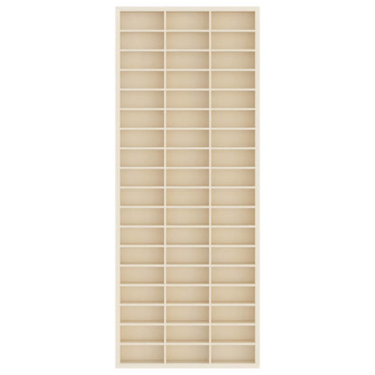 Vetrina a muro Beige 30 x 4,5 x 75 cm Legno multistrato | homemem39