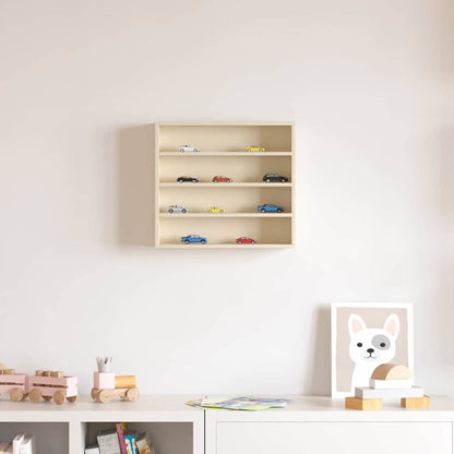 Vetrina a muro Beige 40 x 8,5 x 37 cm Legno multistrato | homemem39