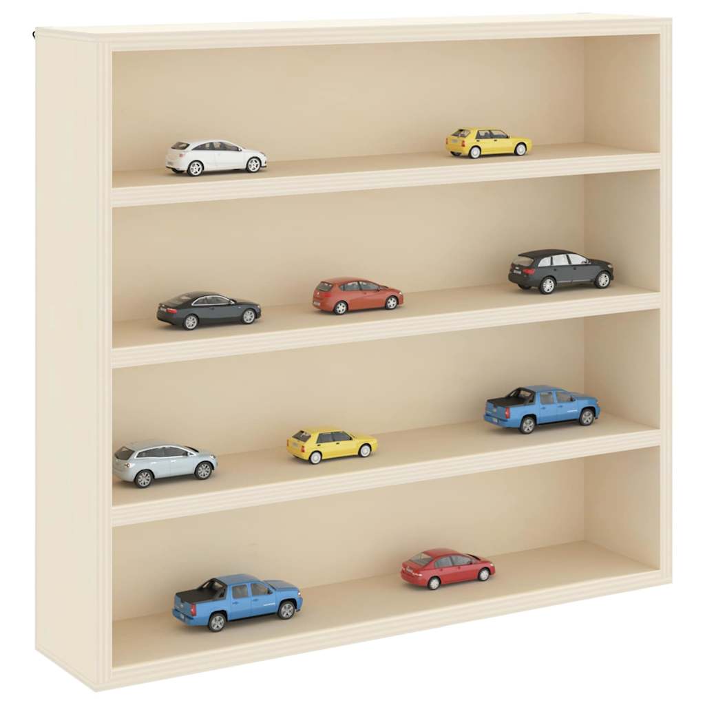 Vetrina a muro Beige 40 x 8,5 x 37 cm Legno multistrato | homemem39