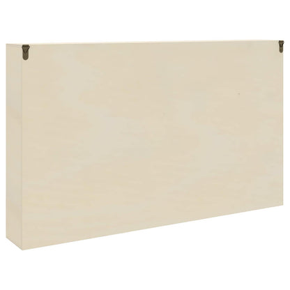 Vetrina a muro A parete Beige 60 x 8,5 x 37 cm | homemem39