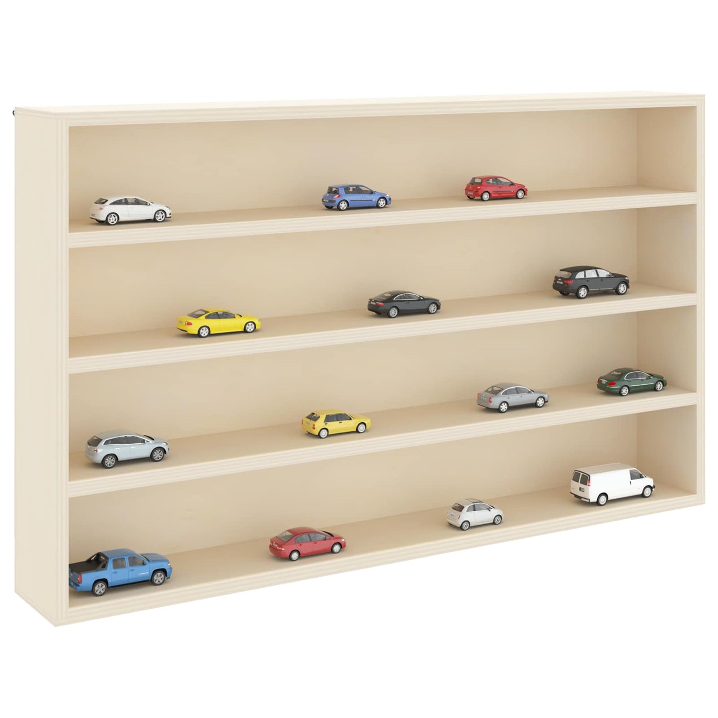 Vetrina a muro A parete Beige 60 x 8,5 x 37 cm | homemem39