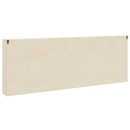 Vetrina a muro A parete Beige 100 x 8,5 x 36 cm | homemem39