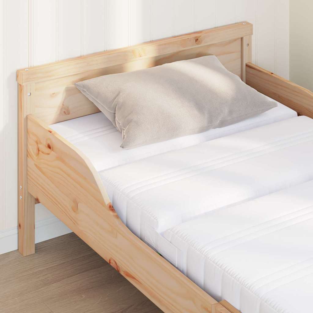 Materasso in schiuma Bianco 80 x 200 cm Tessuto