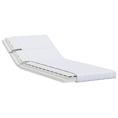 Materasso in Schiuma Estensibile 80 x 200 cm Bianco | homemem39