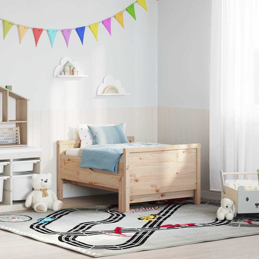 Struttura del letto Marrone 80 x 200 cm Legno multistrato | homemem39