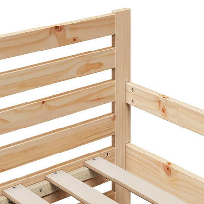 Struttura del letto Marrone 80 x 200 cm Legno multistrato | homemem39