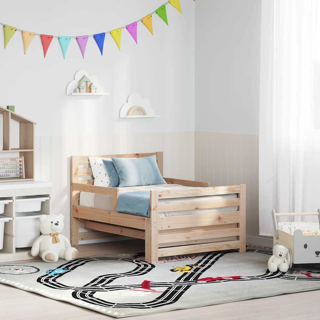 Struttura del letto Marrone 80 x 200 cm Legno multistrato | homemem39
