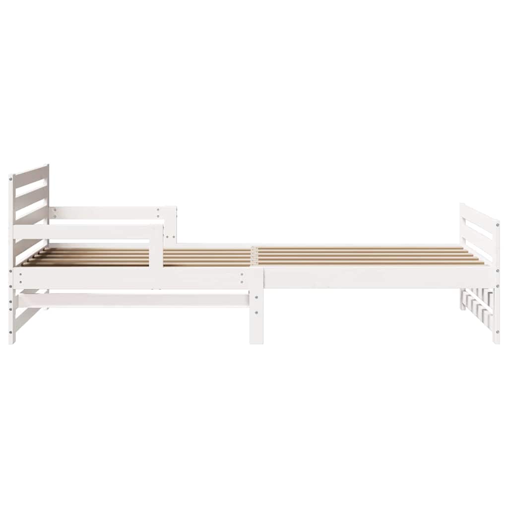 Struttura del letto Bianco 80 x 200 cm Legno multistrato | homemem39