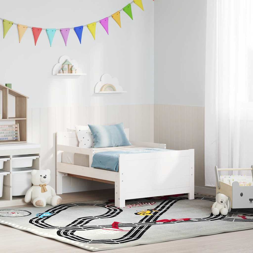 Struttura del letto Bianco 80 x 200 cm Legno multistrato | homemem39