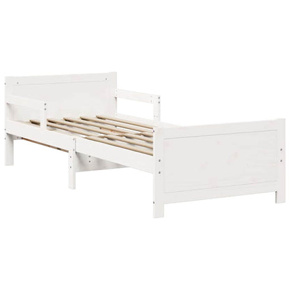 Struttura del letto Bianco 80 x 200 cm Legno multistrato | homemem39