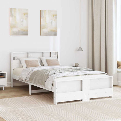 Struttura del letto Bianco 120 x 200 cm Legno multistrato | homemem39