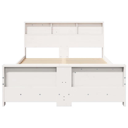 Struttura del letto Bianco 120 x 200 cm Legno multistrato | homemem39