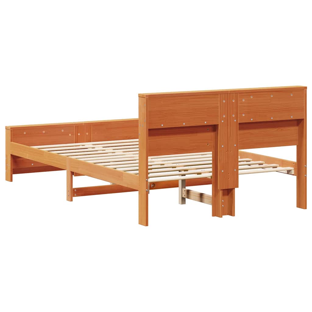 Struttura del letto con testiera Marrone cerato 120 x 200 cm | homemem39