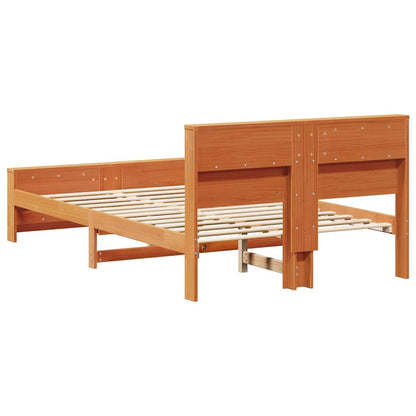 Struttura del letto con testiera Marrone cerato 120 x 200 cm | homemem39