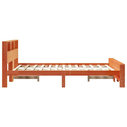 Struttura del letto con testiera Marrone cerato 120 x 200 cm | homemem39