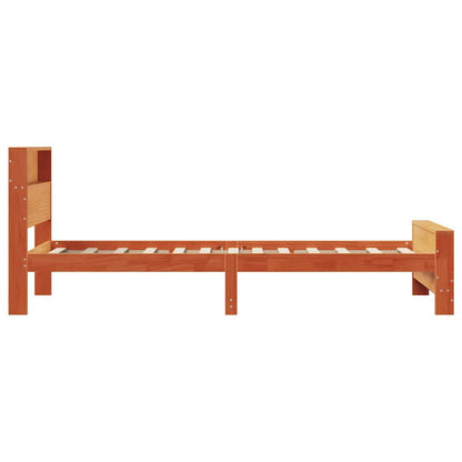 Struttura del letto con testiera Marrone cerato 100 x 200 cm | homemem39