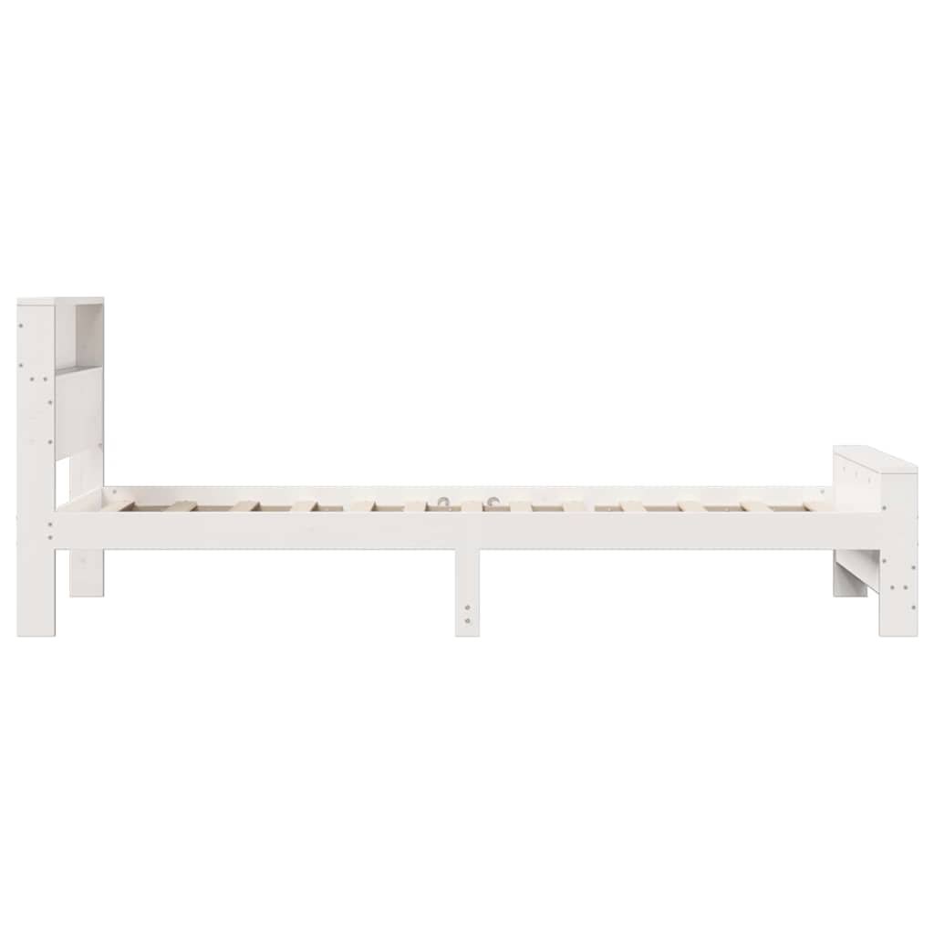Struttura del letto Bianco 80 x 200 cm Legno multistrato | homemem39