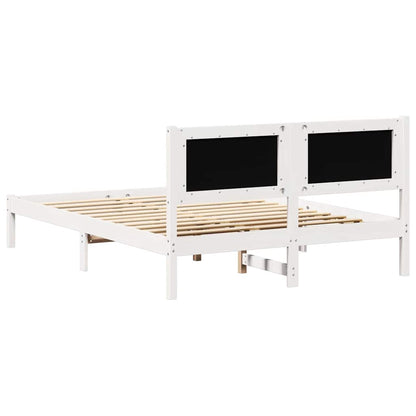 Struttura del letto Grigio chiaro 150 x 200 cm Pino massello | homemem39
