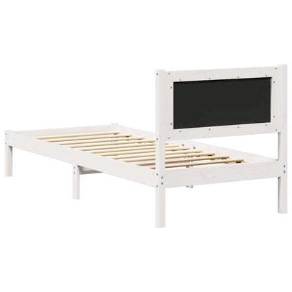 Letto con Testiera Rivestita Grigio chiaro 80 x 200 cm | homemem39