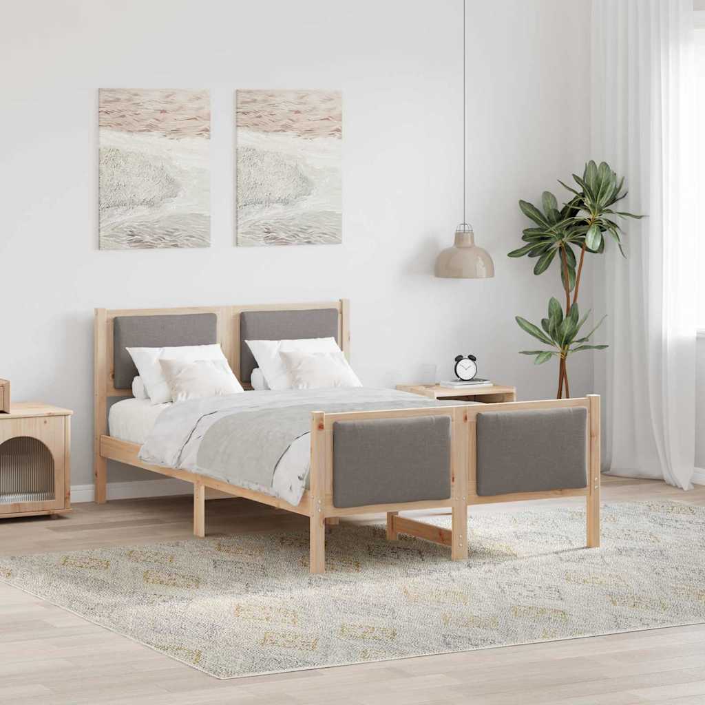 Struttura del letto con testiera Talpa 120 x 200 cm Tessuto | homemem39