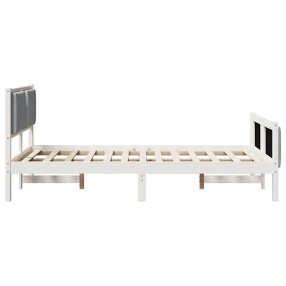 Struttura del letto Grigio chiaro 120 x 200 cm Tessuto | homemem39