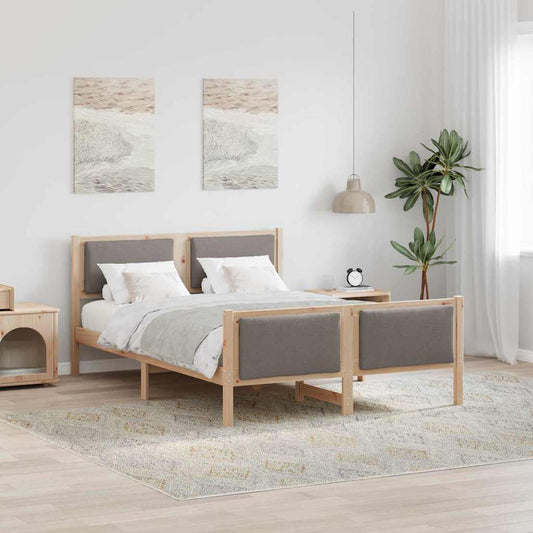 Struttura del letto con testiera Talpa 140 x 190 cm Tessuto | homemem39