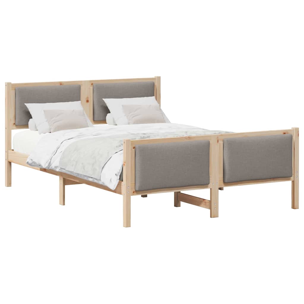 Struttura del letto con testiera Talpa 140 x 190 cm Tessuto | homemem39