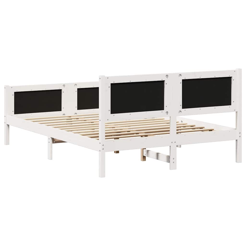 Struttura del letto Grigio chiaro 140 x 190 cm Tessuto | homemem39