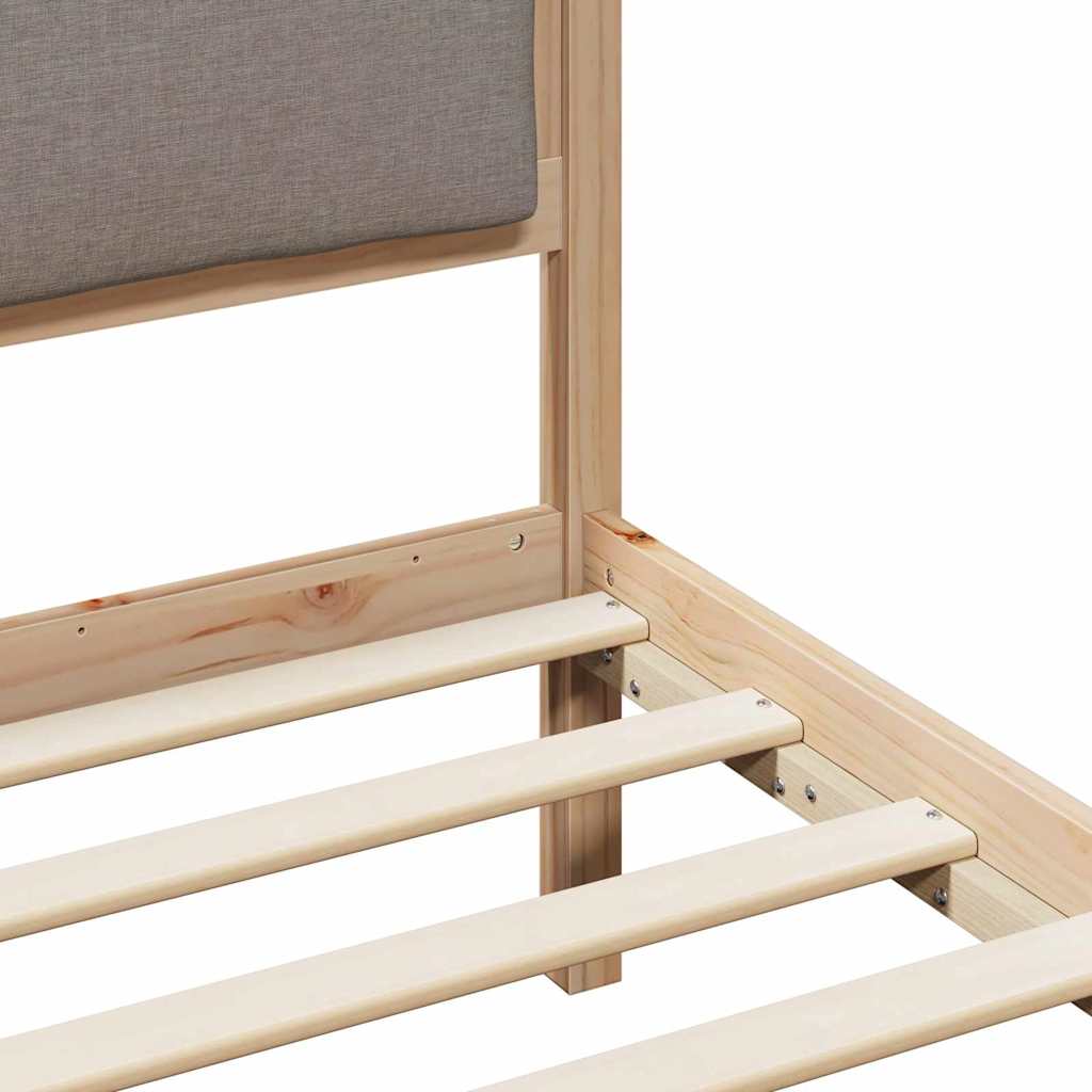 Struttura del letto con testiera Talpa 135 x 190 cm Tessuto | homemem39