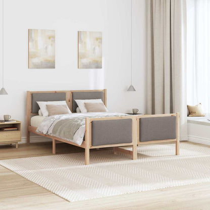 Struttura del letto con testiera Talpa 135 x 190 cm Tessuto | homemem39