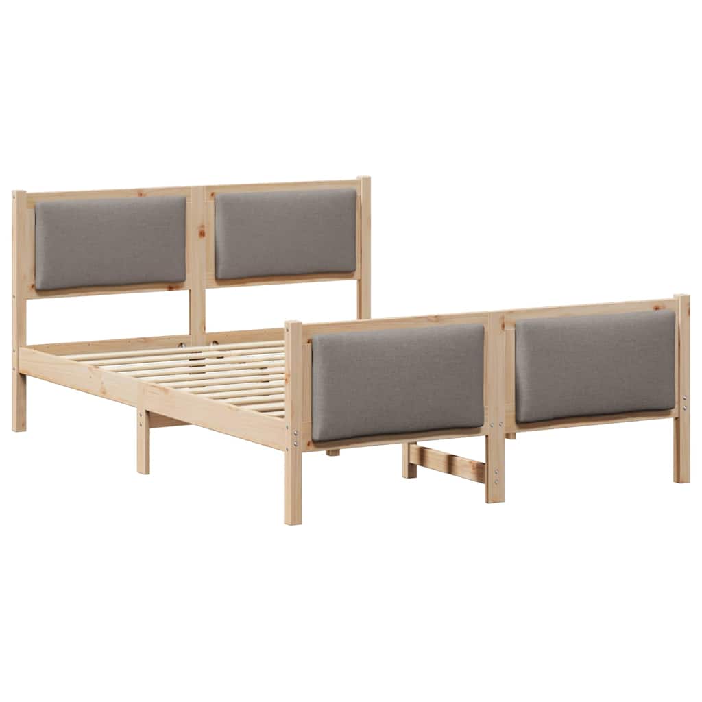 Struttura del letto con testiera Talpa 135 x 190 cm Tessuto | homemem39