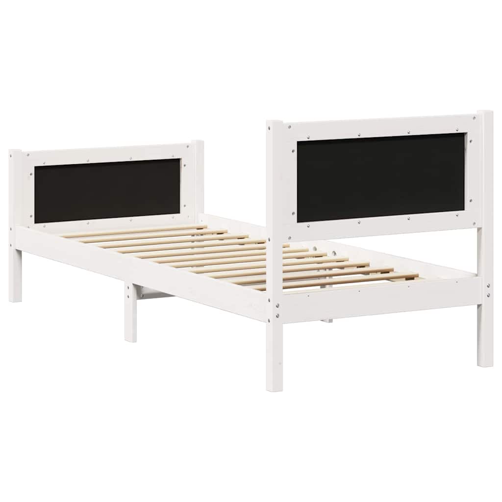 Struttura del letto Grigio chiaro 80 x 200 cm Tessuto | homemem39