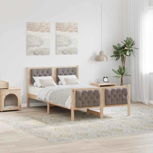 Struttura del letto Talpa 135 x 190 cm Pino massello | homemem39
