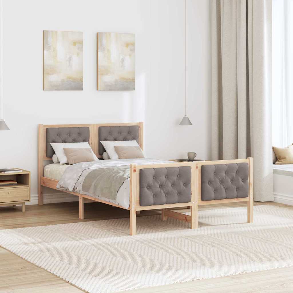Struttura del letto Talpa 135 x 190 cm Pino massello | homemem39