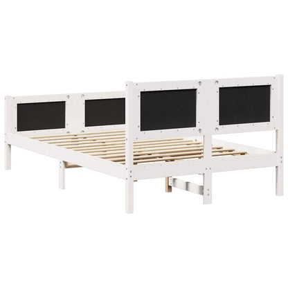 Struttura del letto Grigio chiaro 135 x 190 cm Pino massello | homemem39