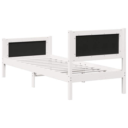 Struttura del letto Grigio chiaro 80 x 200 cm Pino massello