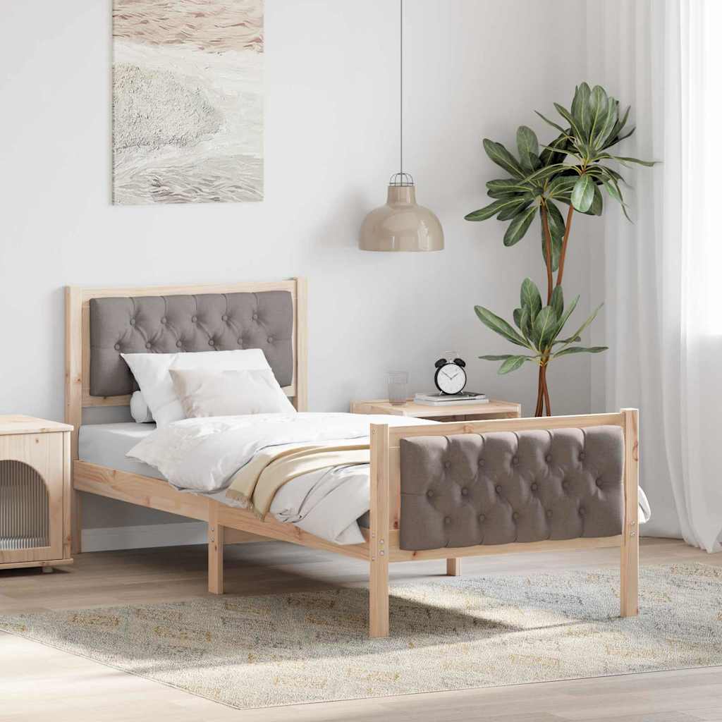 Struttura del letto Talpa 75 x 190 cm Pino massello | homemem39