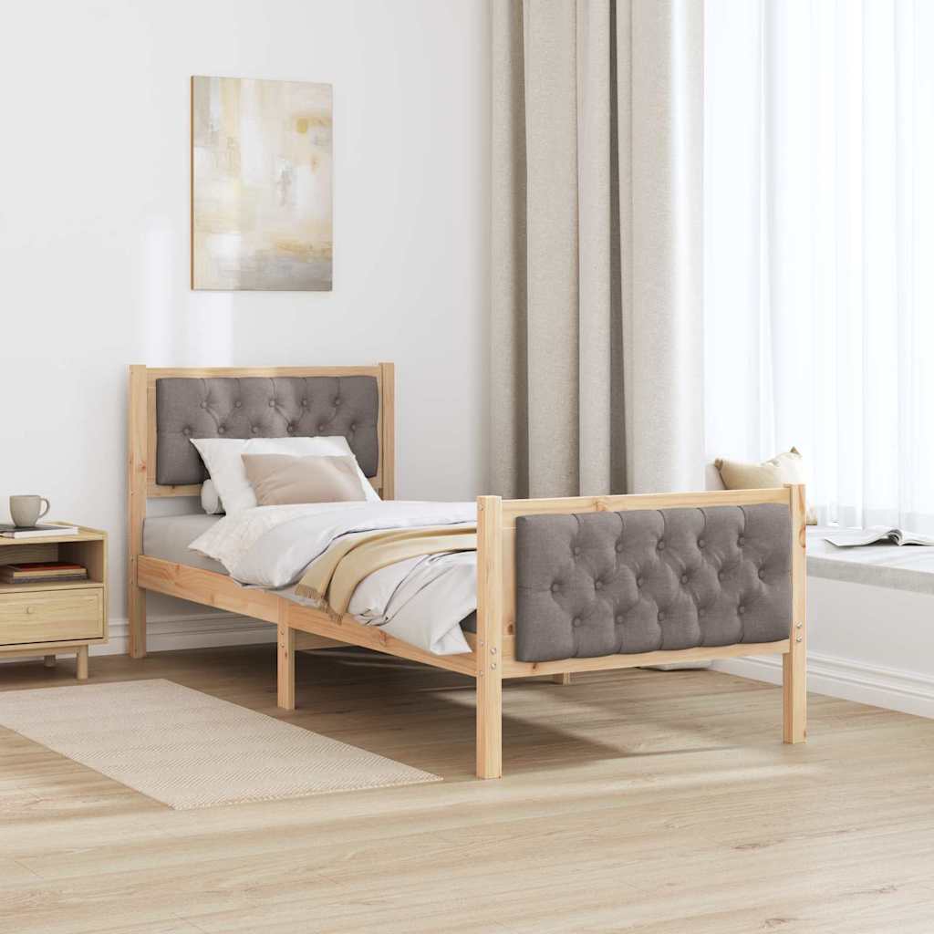Struttura del letto Talpa 75 x 190 cm Pino massello | homemem39